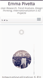 Mobile Screenshot of emmapivetta.com